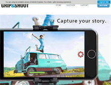 Tablet Screenshot of gripandshoot.com
